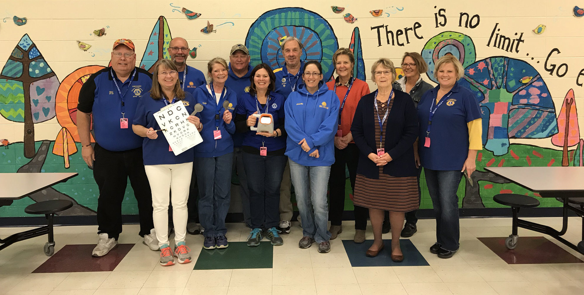 Lions vision screening